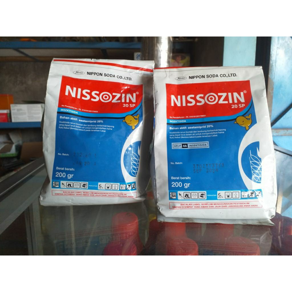 Nissozin 20 SP 200 g Insektisida Sistemik – Pengendali Hama Wereng & Kutu Daun