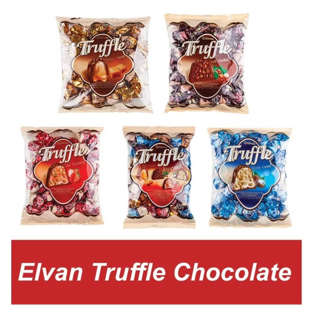 

Coklat Elvan Truffle Chocolate Coklat Arab Turki Assortment 400GR HALAL