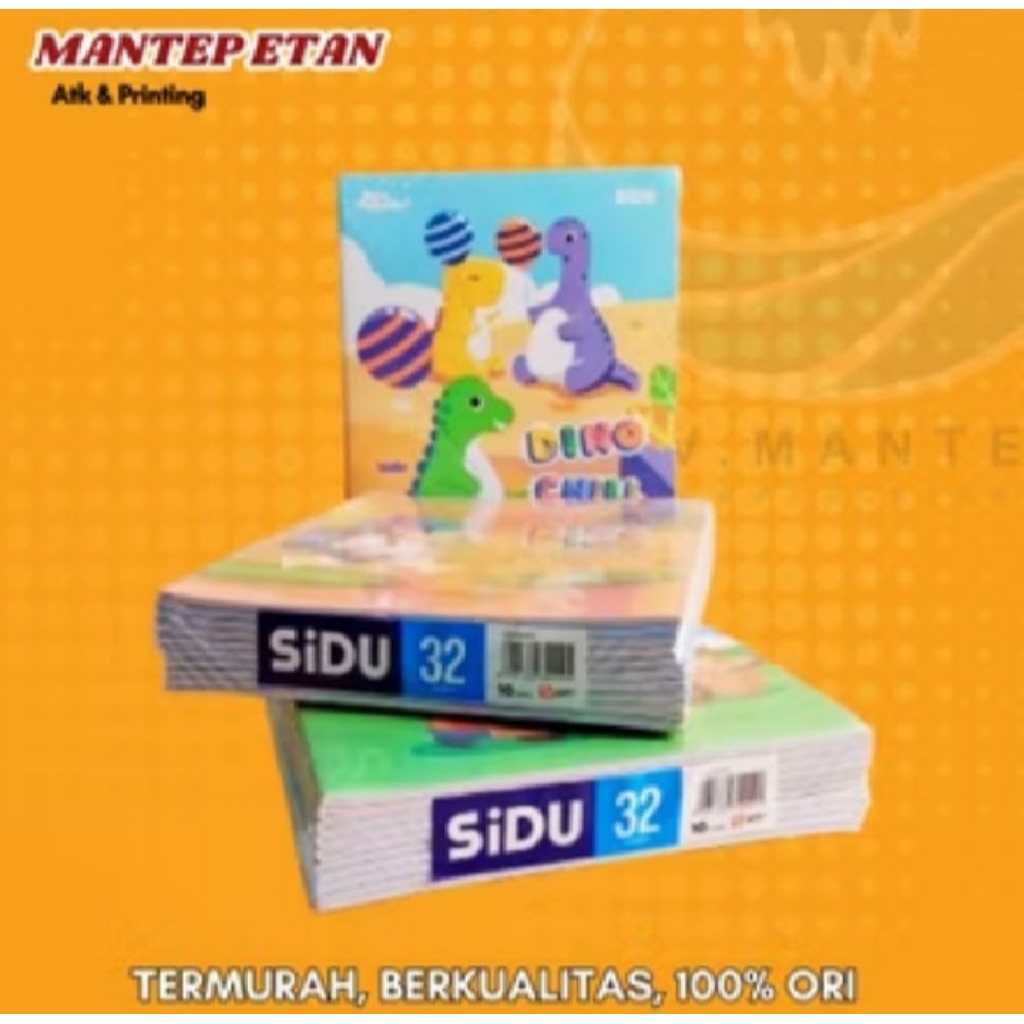 

buku tulis sidu sinar dunia 32lembar 1pak isi 10 /buku sekola