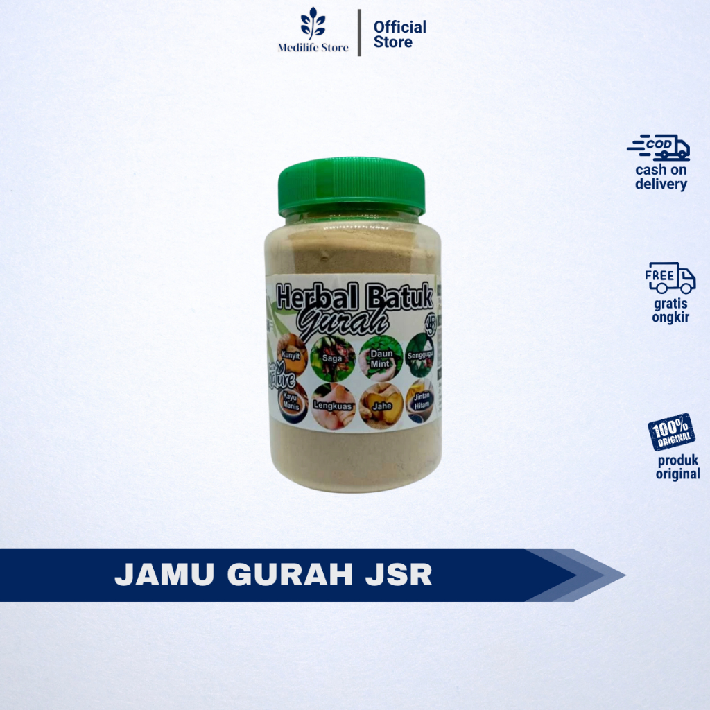 

JAMU GURAH JSR – solusi herbal untuk batuk, pilek & influenza | bantu redakan tenggorokan & nafas lega | 100% rempah alami