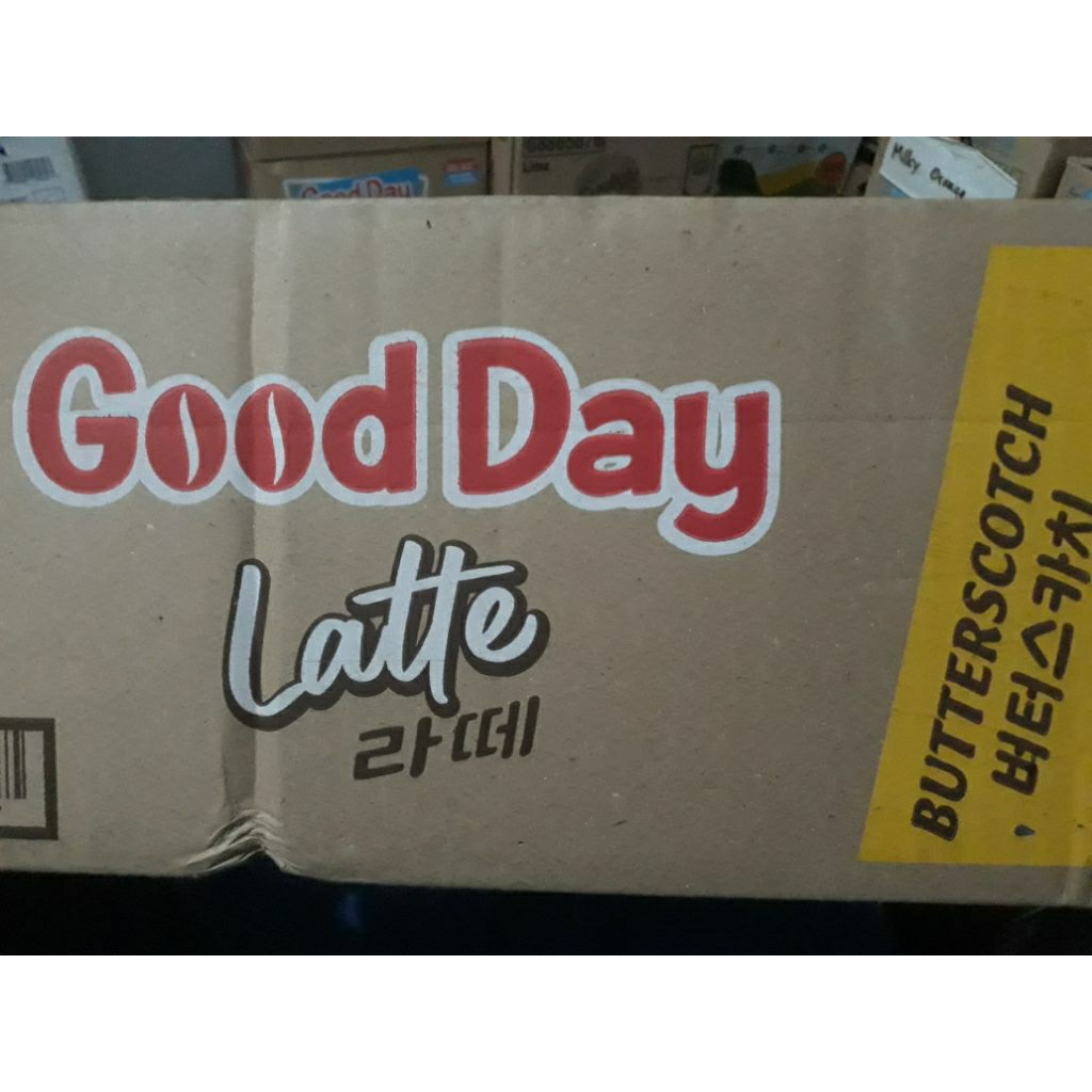 

Good Day Latte Kartonan Isi 12 Renteng ( Original / Butterscotch )