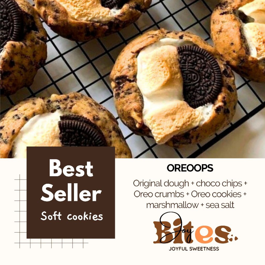 

SOFT BAKED COOKIES OREOOPS