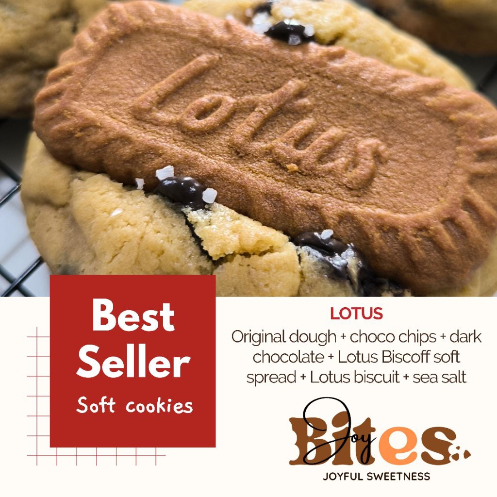 

SOFT BAKED COOKIES LOTUS BISCOFF