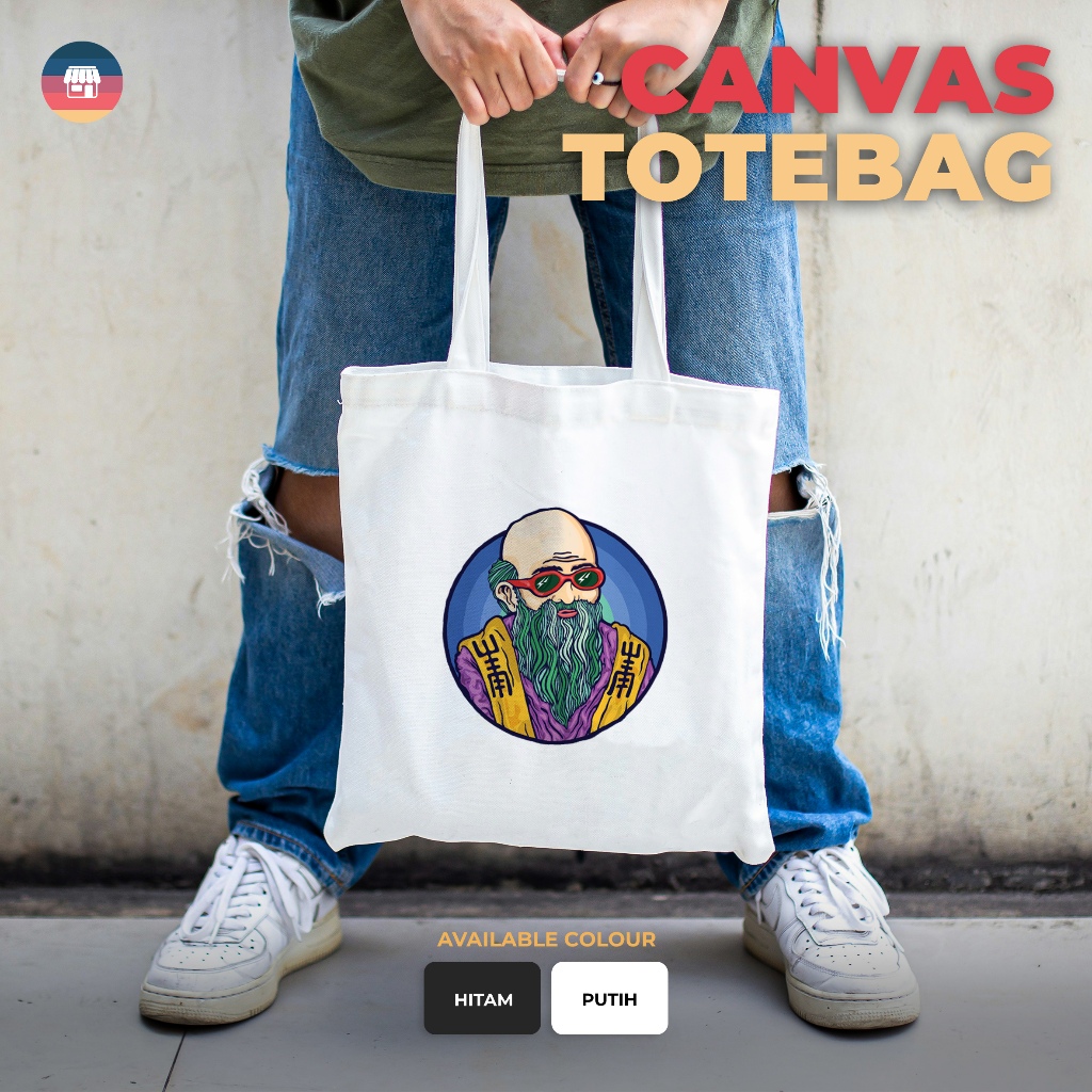 TOTE BAG KANVAS DISTRO ORANG TUA (OT) (RESLETING)