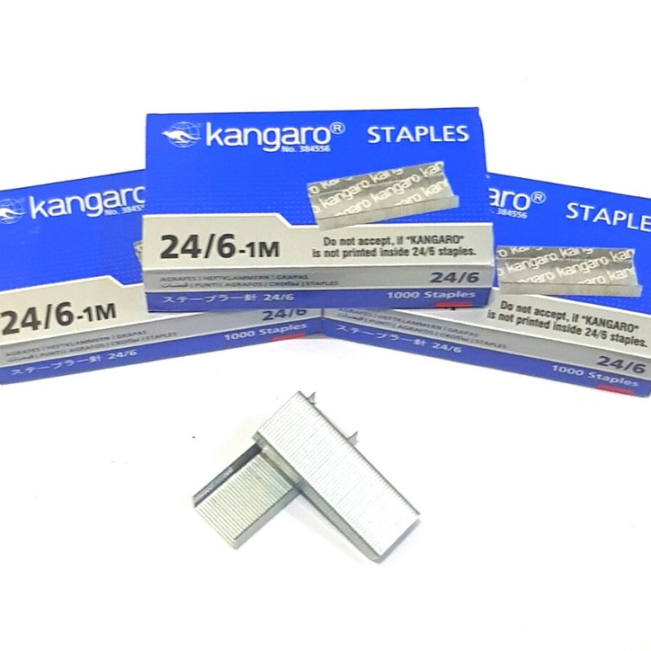 

KANGARO Staples / Isi Jepretan Merk Kangaro No. 24/6-1M