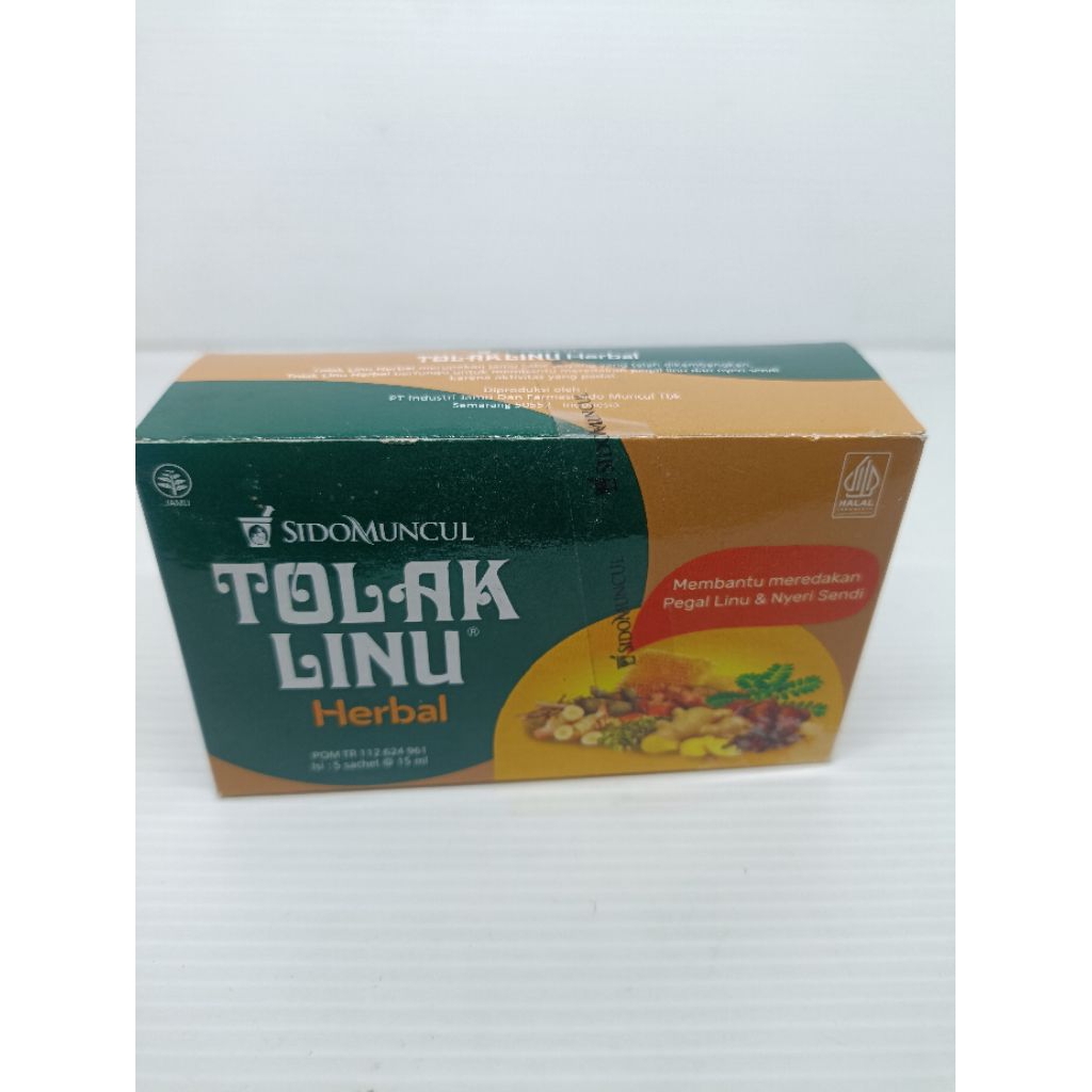 

Tolak linu Sidomuncul kemasan box isi 5 sachet