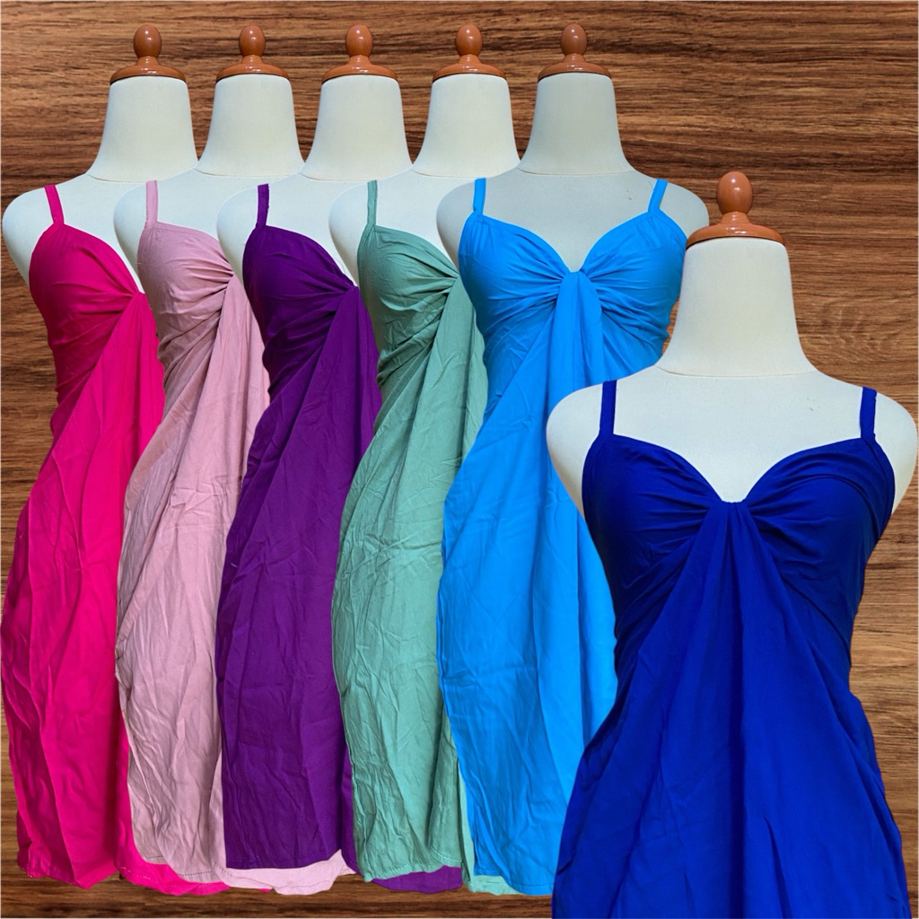 Hot Sale Dress Gunung Pendek Rayon Bali Dress Seksi