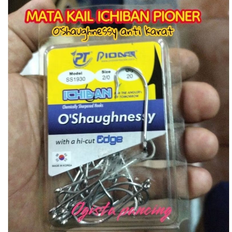 MATA KAIL ISI 20 ICHIBAN PIONER TYPE 1930 SS KUAT DAN ANTI KARAT  MADE IN KOREA