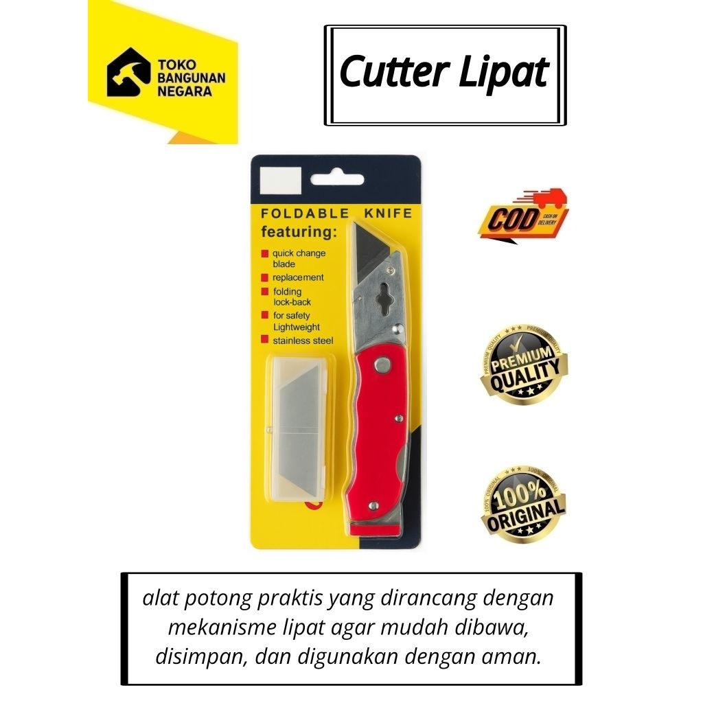 

Pisau Cutter Lipat
