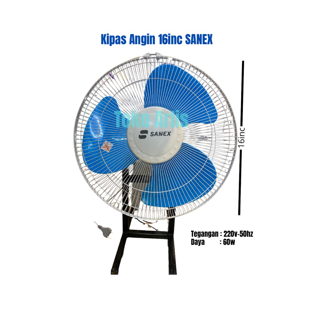 SANEX kipas dinding 16inc sanex