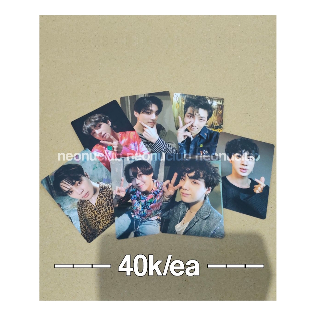 Photocard BTS Dicon Magazine 2017, Photocard BTS Armybomb V3