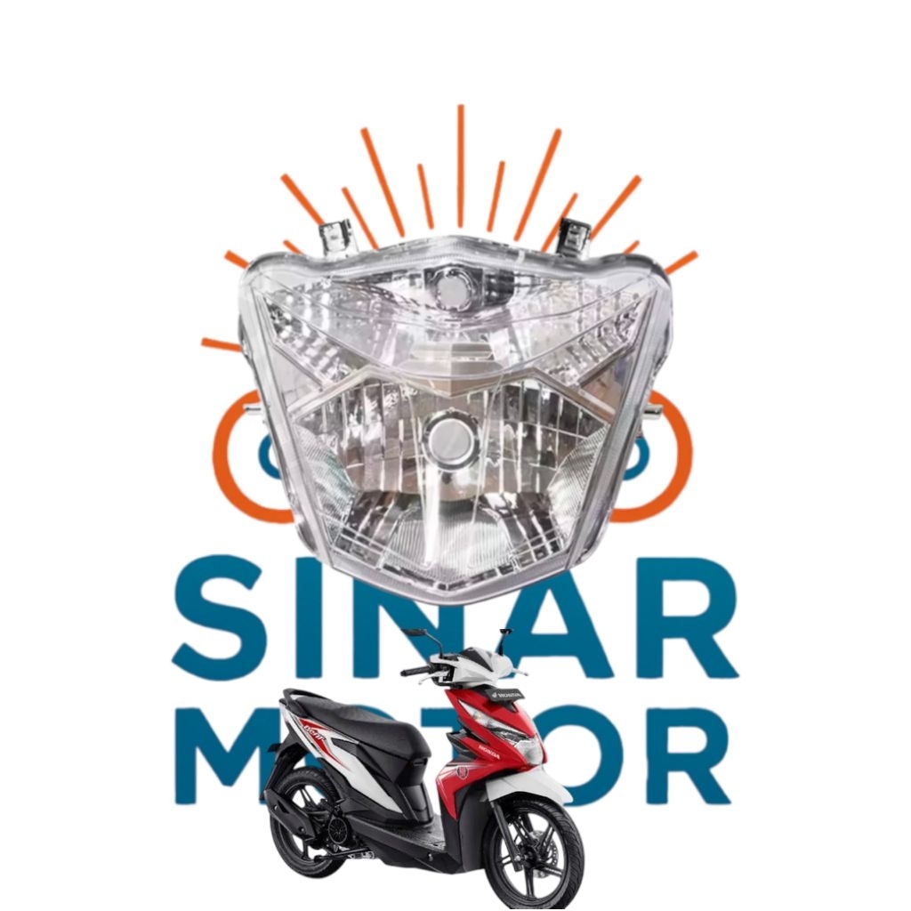 Reflektor lampu depan Beat New 2016-2019