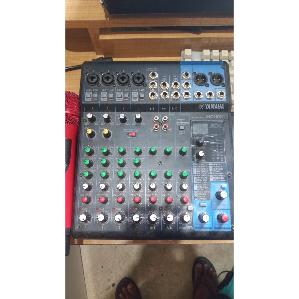 Jual Mixer Yamaha MG10XU MG 10XU Mixer Audio MX 10 XU second