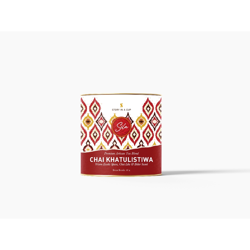 

Sila - Chai Khatulistiwa – Daily Gourmet – Premium Artisan Blend – Canister Mini – Teh Premium – Black Tea