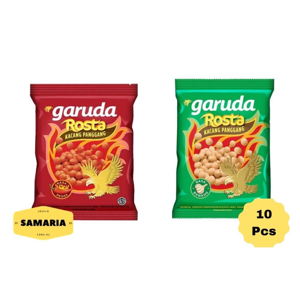 

1 Gantung Kacang Panggang Garuda Rosta All Varian Kemasan 11 Gram (Isi 10 Pcs)