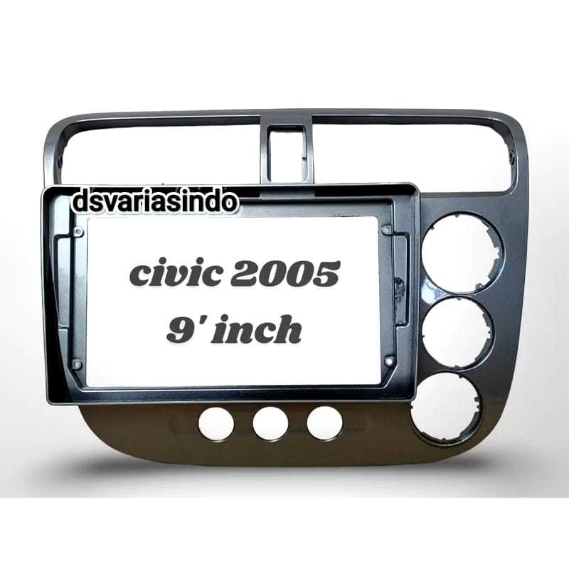 Frame Head Unit 9 Inch Honda Civic VTi 2001-2005 OEM / Civic Vti
