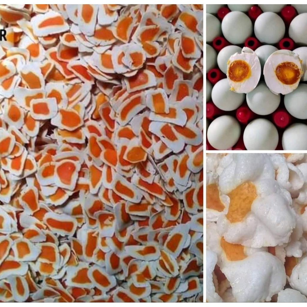 

Kerupuk Telur Asin Murni | Camilan Sehat Tinggi Protein & Omega 3 berat 1 kg