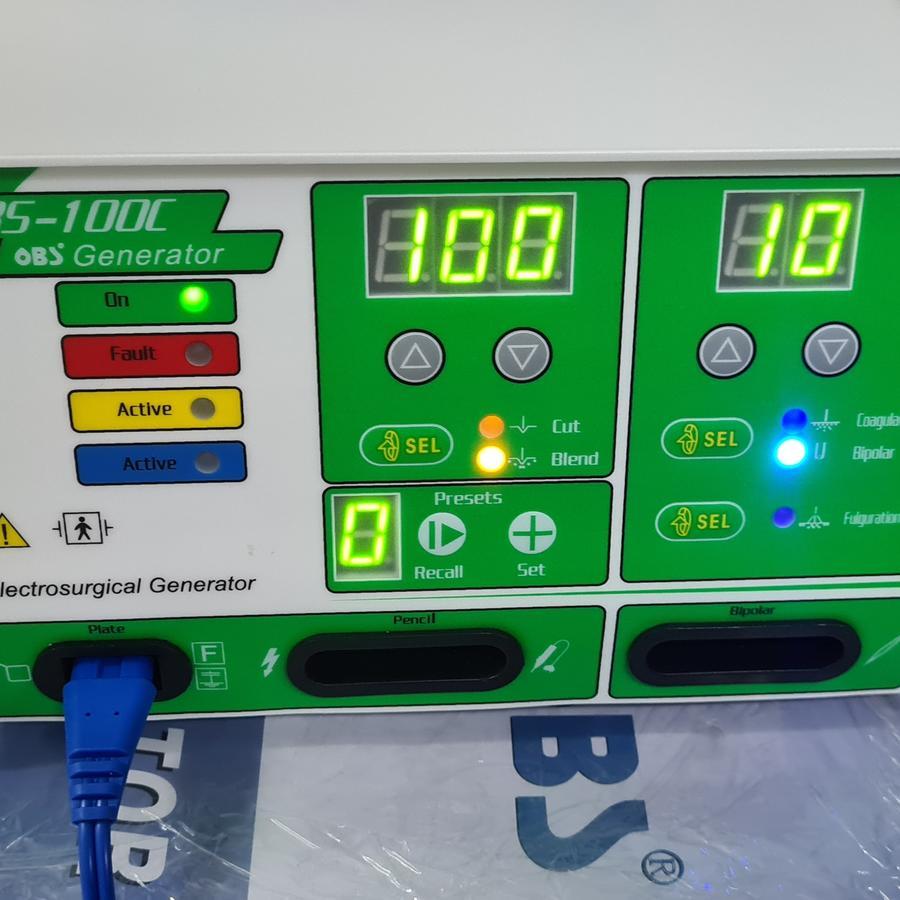 OBS 100C 100 watt Monopolar Bipolar Cauter Electrosurgical Unit