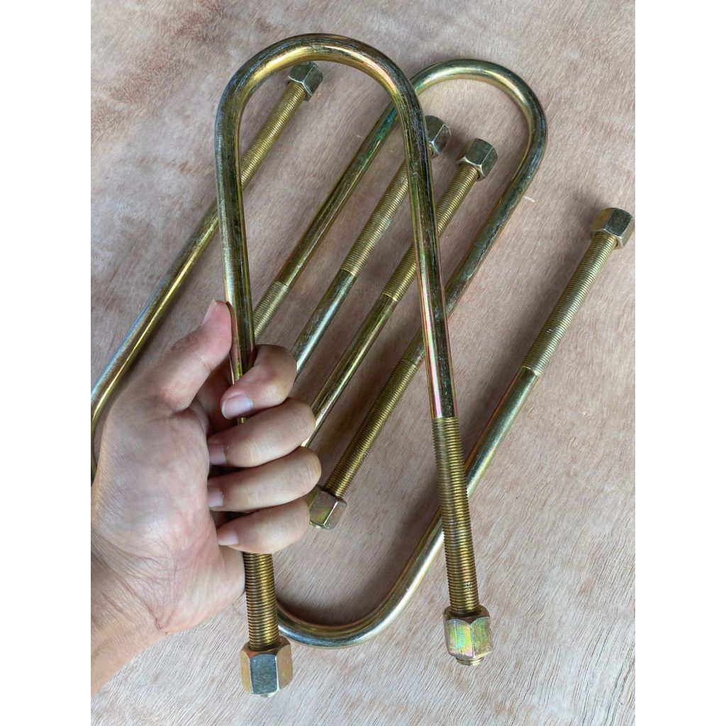 U Bolt 27 cm Under Axle Kijang/ Ceper Empuk (Baut U Under Axcel)