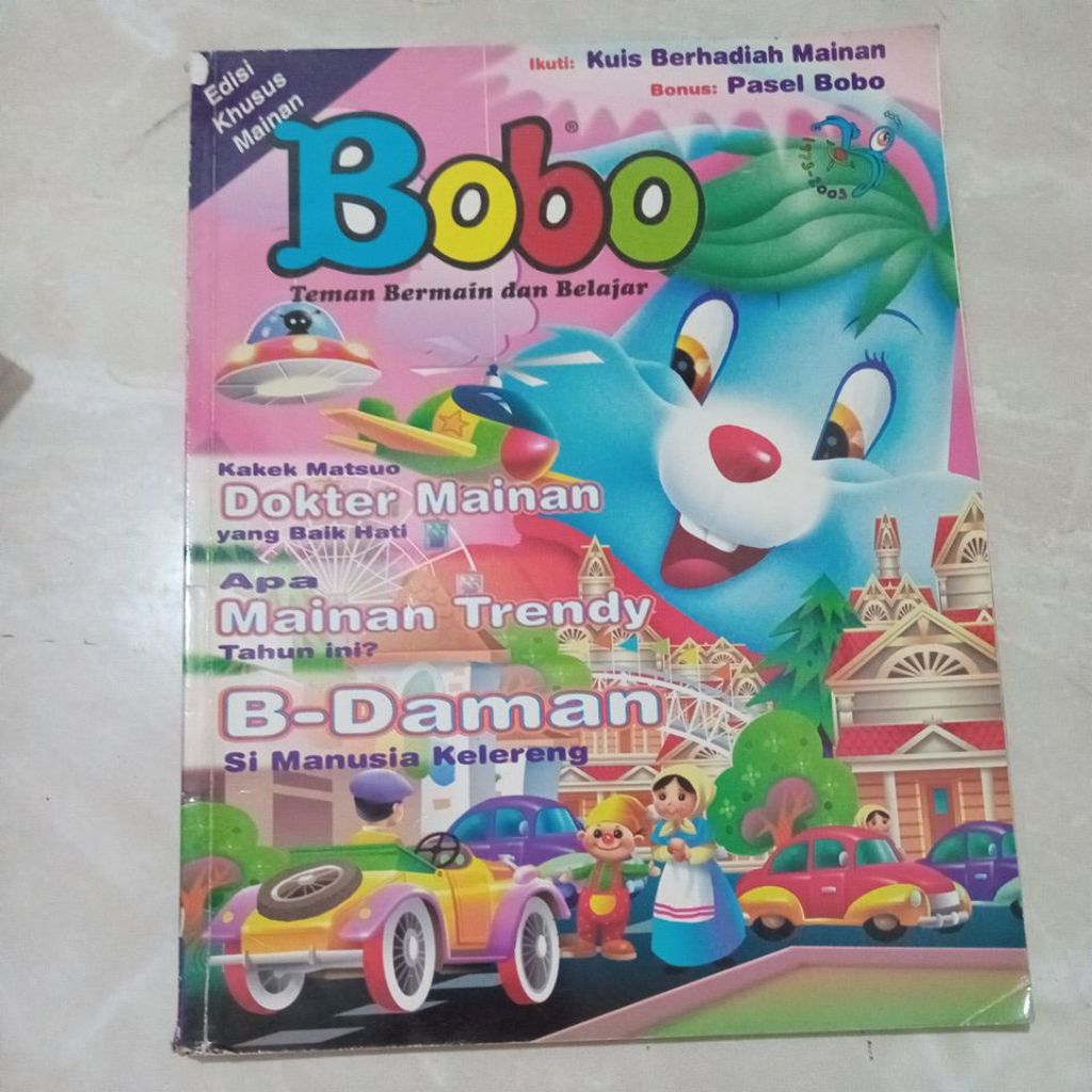 Majalah Anak Bobo Edisi Khusus Mainan thn 2003