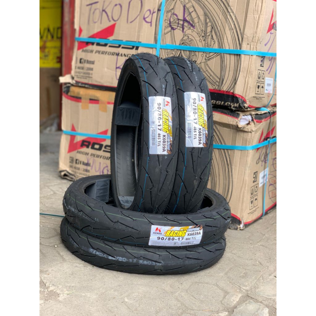 BAN LUAR KENDA TUBLESS K6039A RING 17