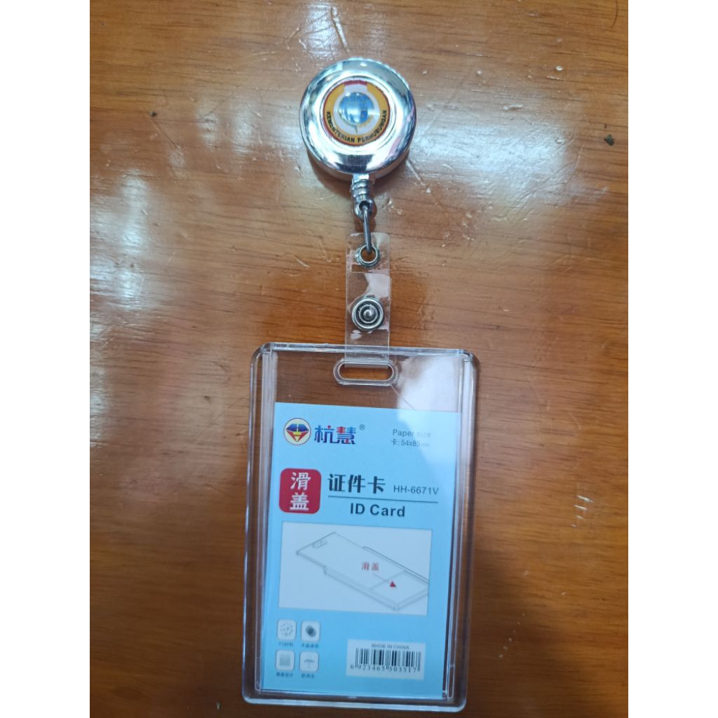 

Kesing Id card perhubungan Mika