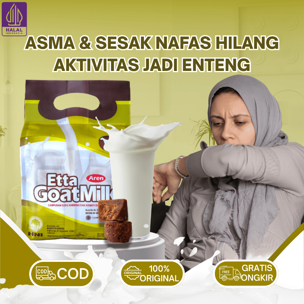 

Susu Kambing Etawa rasa Gula Aren - Etta GoatMilk Gula Aren - HNI HPAI