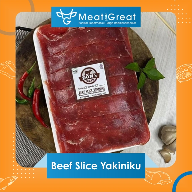 

Slice Yakiniku Non Fat – Daging Sapi Iris Tipis | BBQ & Yakiniku – Meat & Great