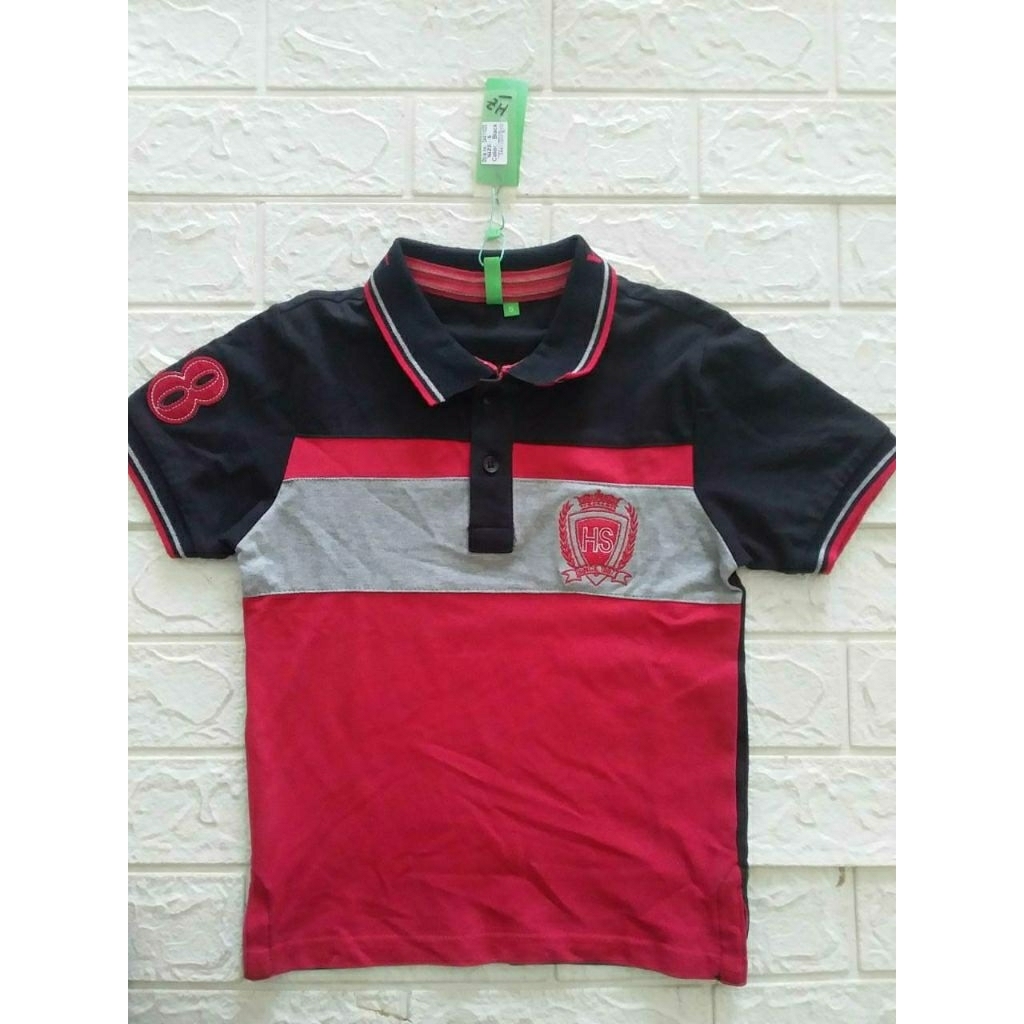 kaos krah anak HUGO KIDS