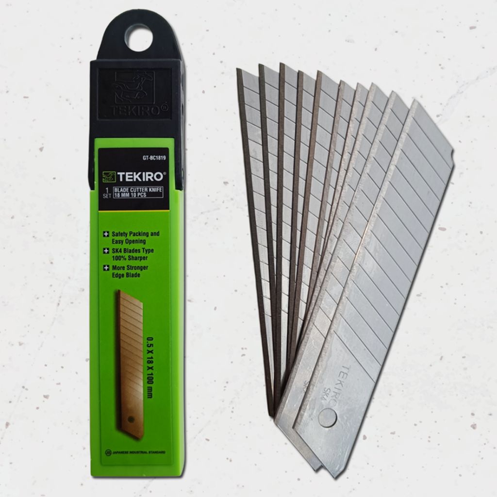

Isi Cutter Besar Tekiro Blade Cutter Knife 10 pcs