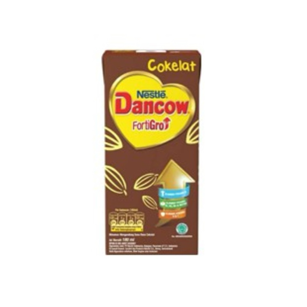 

DANCOW SUSU CAIR UHT FORTIGO COKLAT TPK 180ml 2pcs.