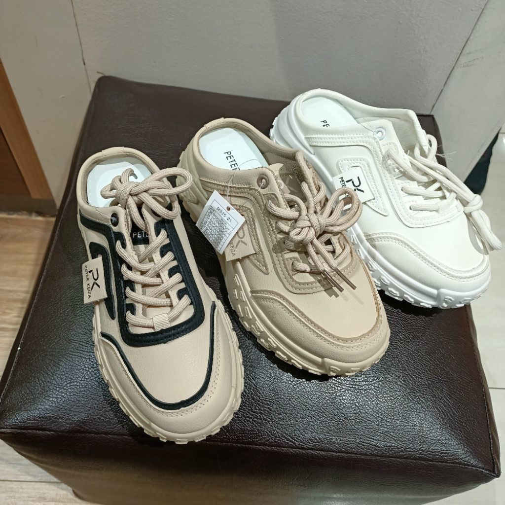 sepatu wanita selop sneakers  PETER KEIZA original matahari