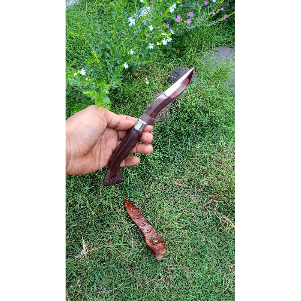 pisau outdoor pisau keren baja hss