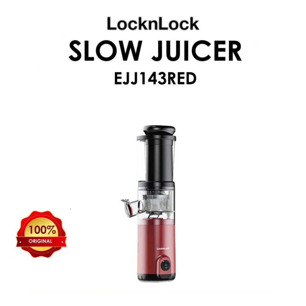 LocknLock Slow Juicer EJJ-143-RED
