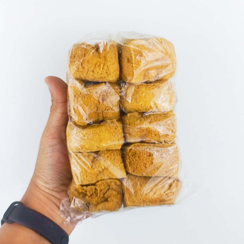 Tahu Coklat Pong Gorek Kotak 10 Pcs Siap Makan
