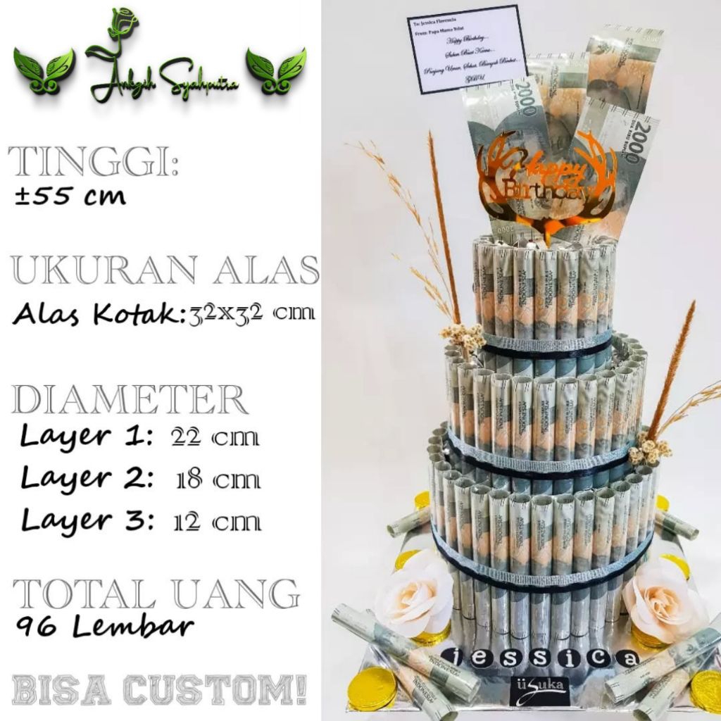 

Cake Tower Uang