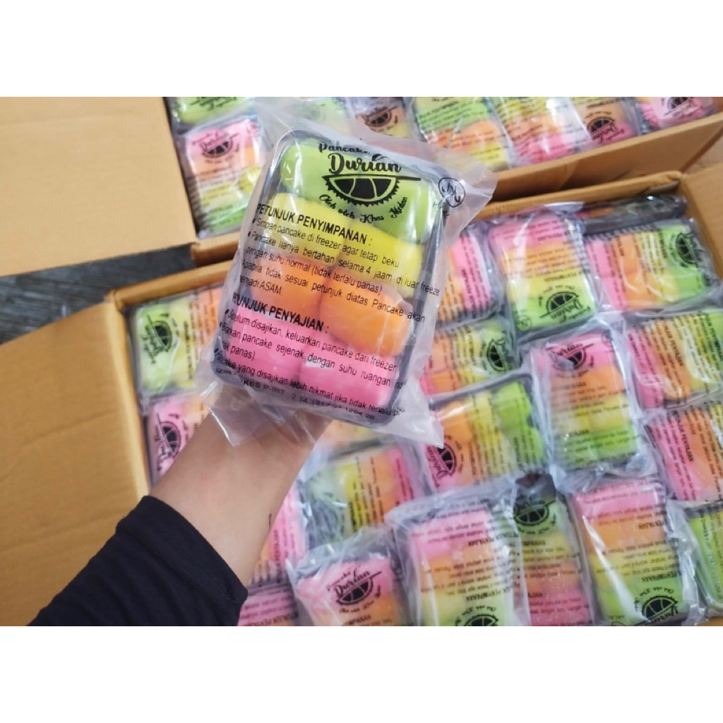 

pancake durian isi 8