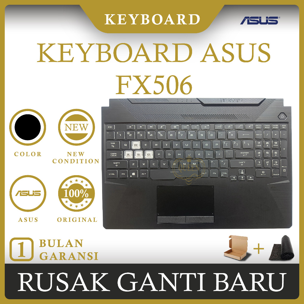 KEYBOARD FRAME LAPTOP ASUS TUF GAMING F15 FX506 FX506LU FX506LH FX506HE FX506HM