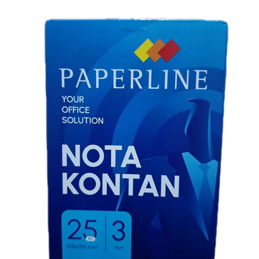 

Nota Paperline K2 3 ply satu pcs isi 25 halaman
