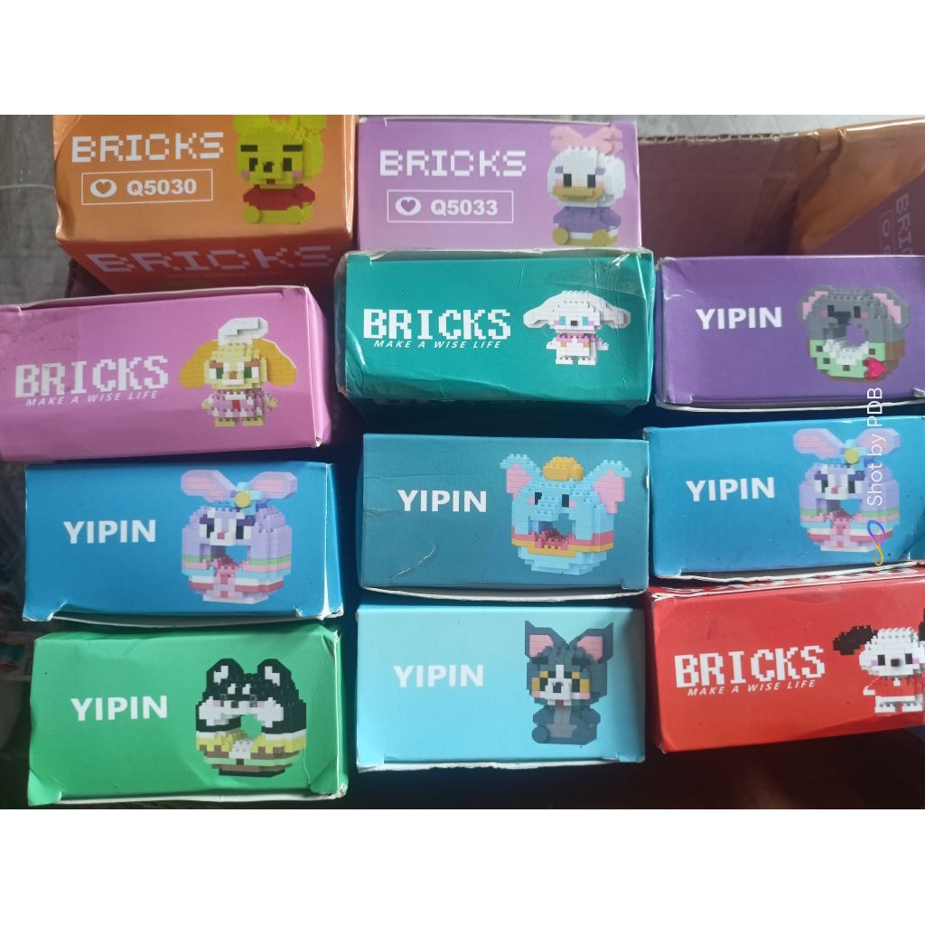 Lego anak | Bricks mainan mini karakter kartun | Lego anak