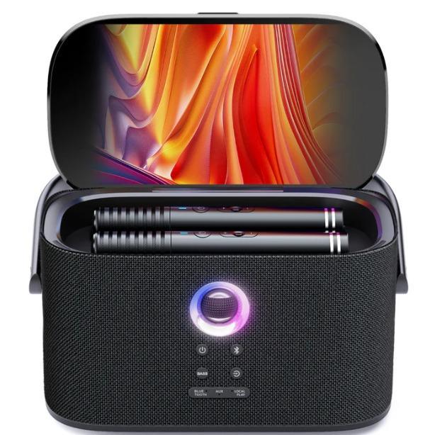 SHELL S2 IKARAO – Portable Smart Karaoke Speaker Android + Layar Sentuh + Mic Bluetooth & WiFi