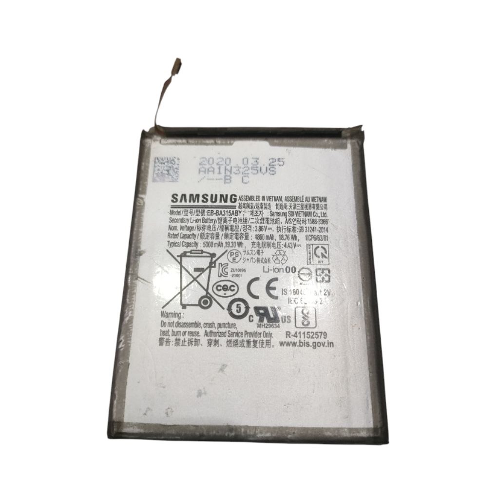batrai samsung EB-BA315ABY A31/A32/A22 4G NO MINUS
