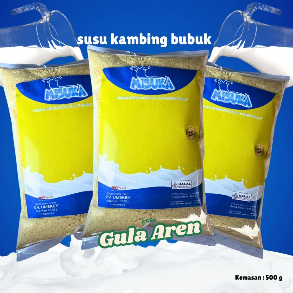 

Susu Kambing Bubuk Gula Aren 500 g