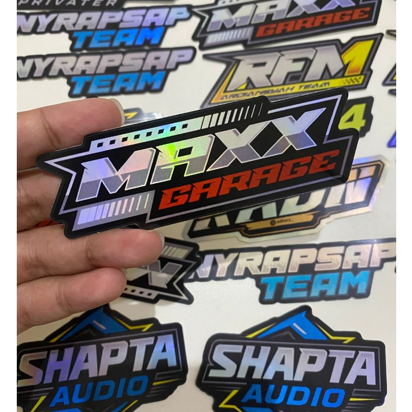 

Stiker Hologram Diecut / kiscut / Lembaran vinyl bentuk sesuai pola gambar design suka suka murah tanpa minimal