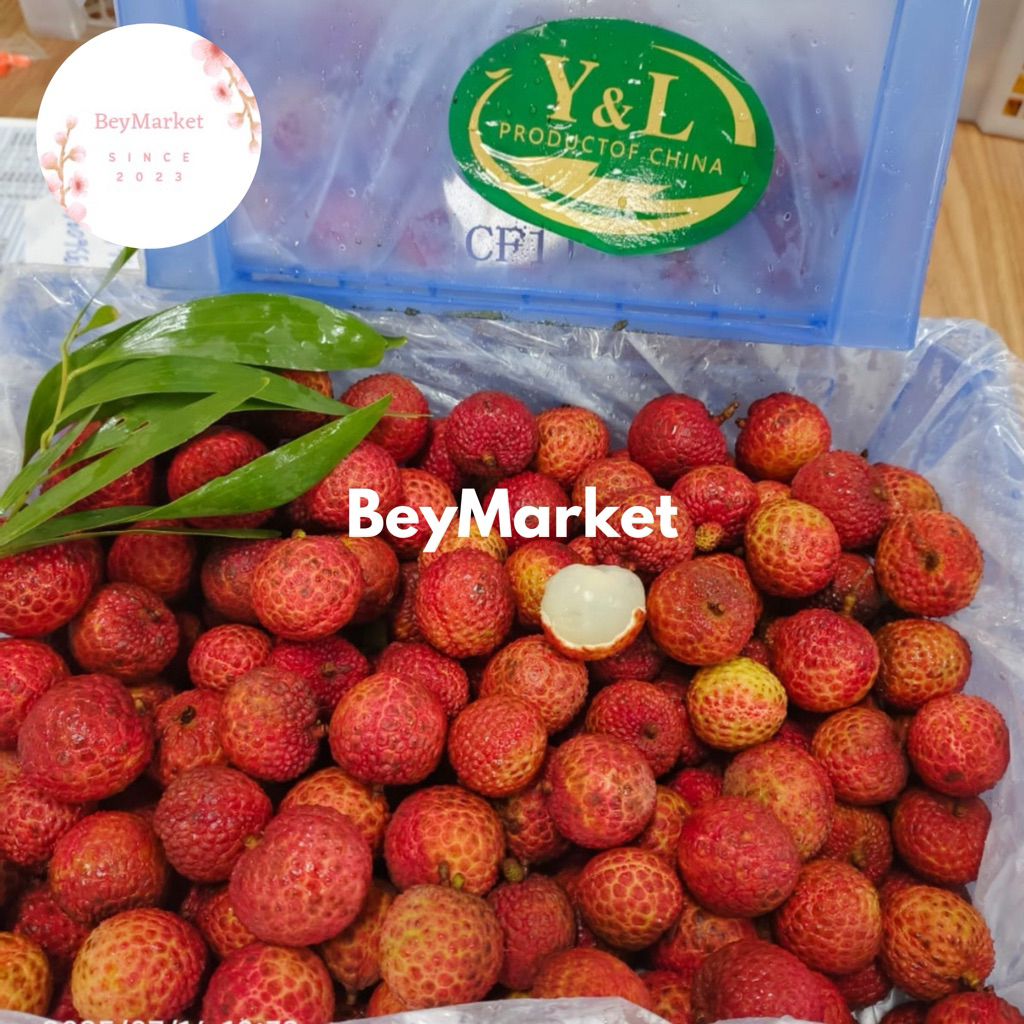 

Lychee Merah Fresh Import 1kg | Manis