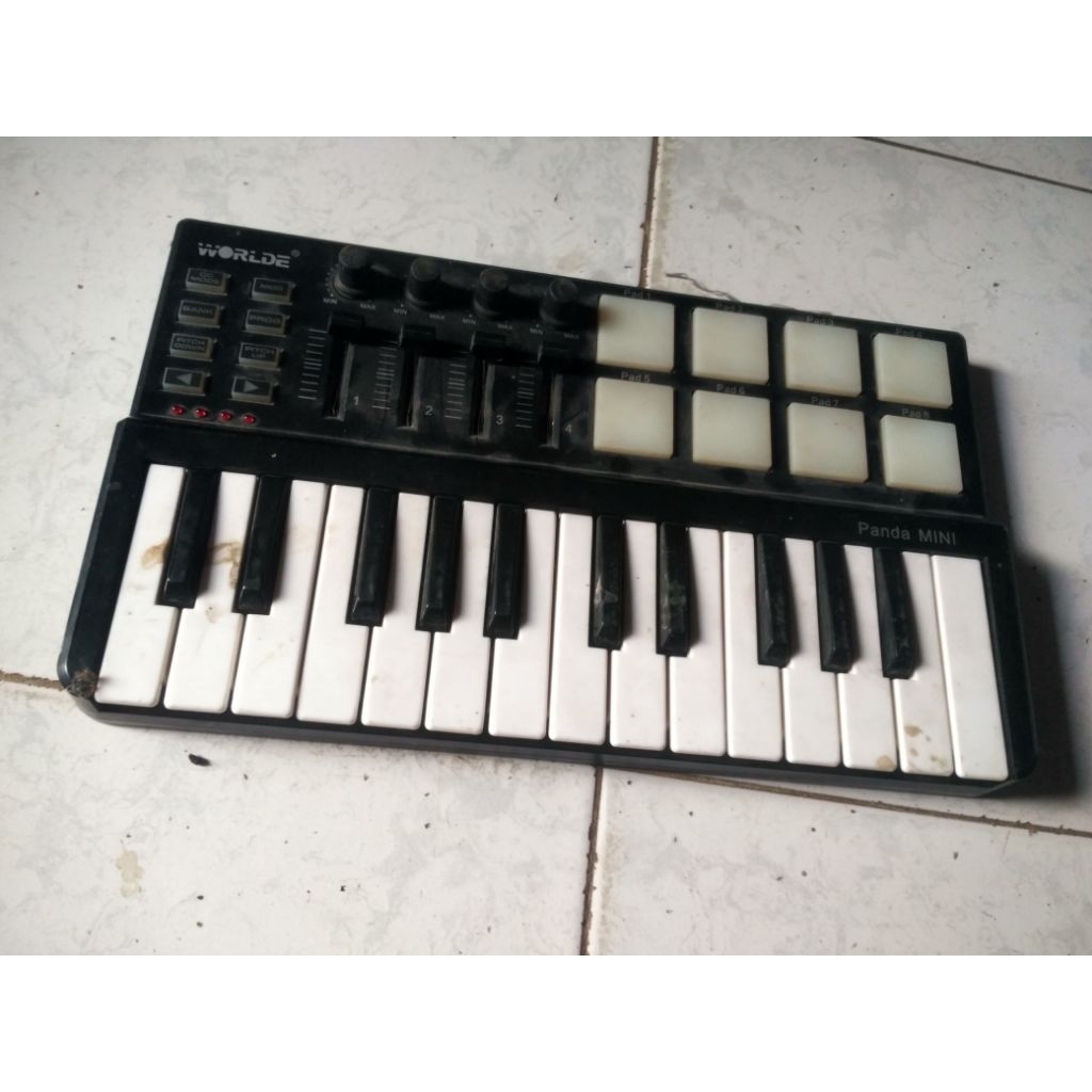 keyboard,piano midicontroller MINI PANDA,normal second