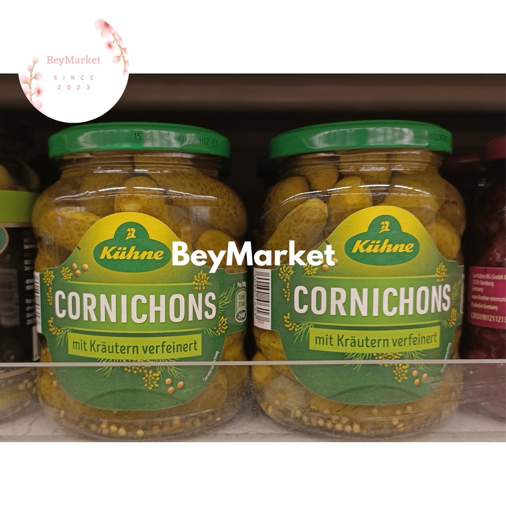 

Kunhe Cornichons 330g | Acar Timun Botol