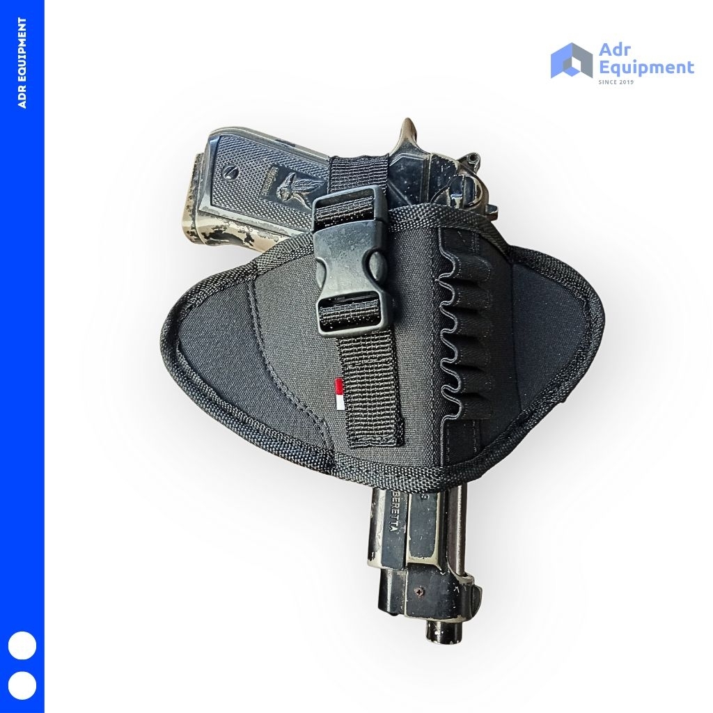sarung pistol pinggang, holster model kupu, sarung pistol sabuk, holster taktis, holster pinggang, s