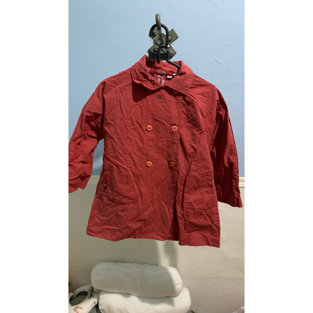 jaket coat mantel anak perempuan preloved
