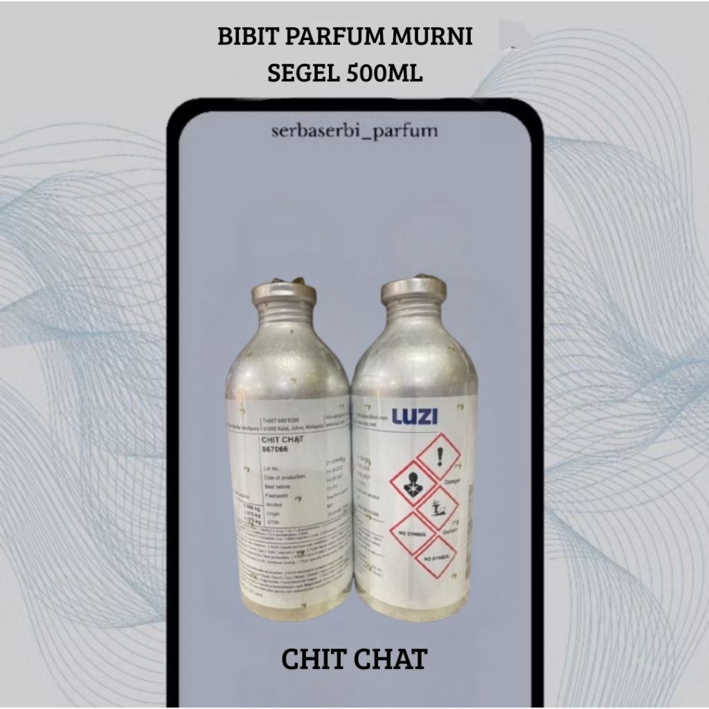 PARFUM CHIT CHAT INSPIRED SCANDAL JPG BY LUZI 500ML SEGEL